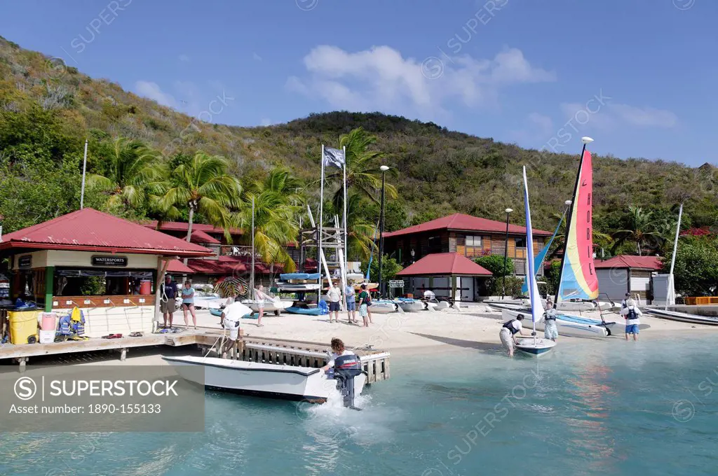 Bitter End Yacht Club, Virgin Gorda Island, British Virgin Islands, West Indies, Caribbean, Central America