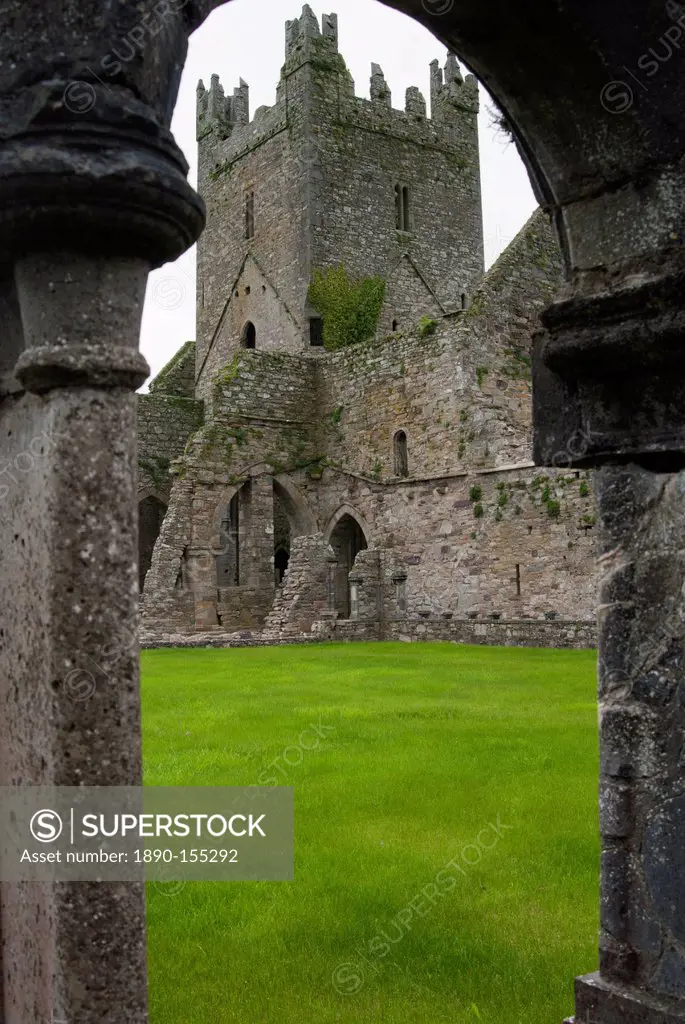 Jerpoint Abbey, County Kilkenny, Leinster, Republic of Ireland Eire, Europe