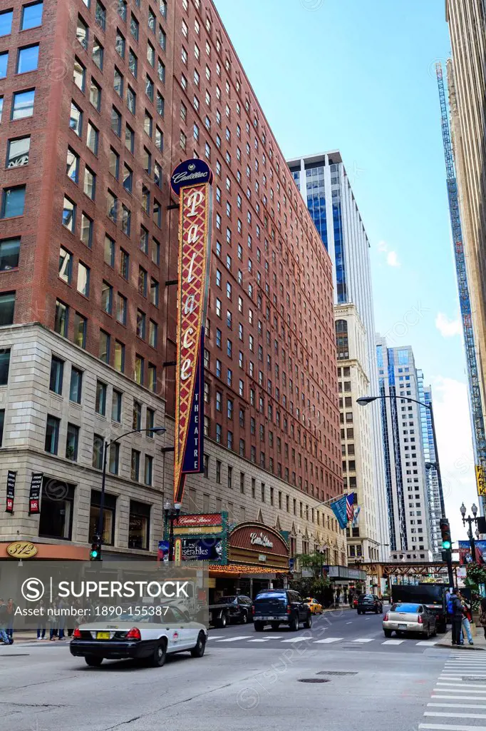 Theatre District, The Loop, Chicago, Illinois, United States of America, North America