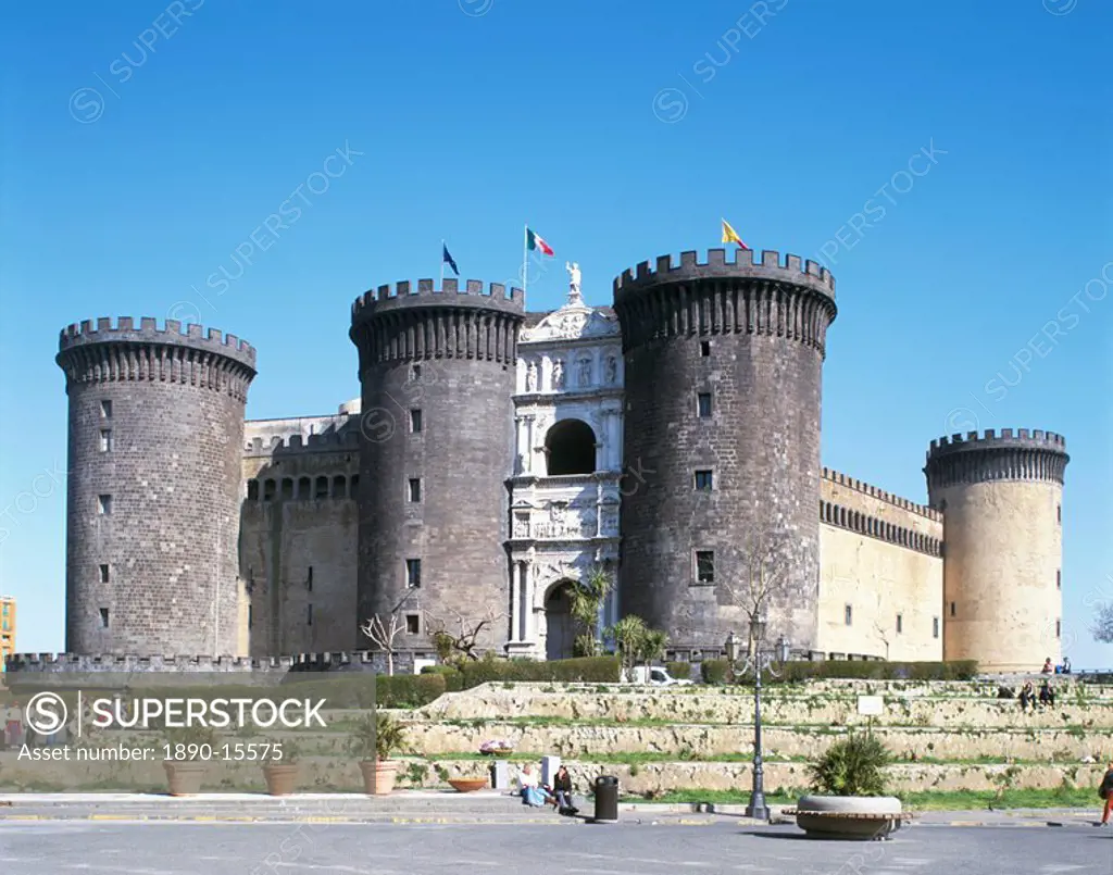 Castel Nouvo, Naples, Campania, Italy, Europe