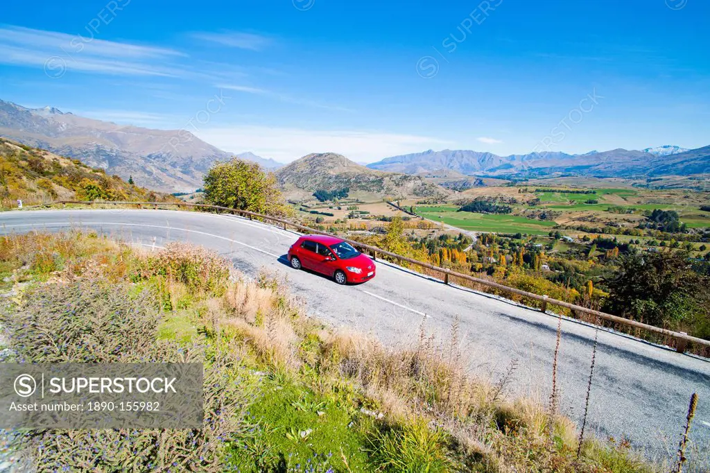 Driving on the West Coast of South Island, New Zealand, Pacific