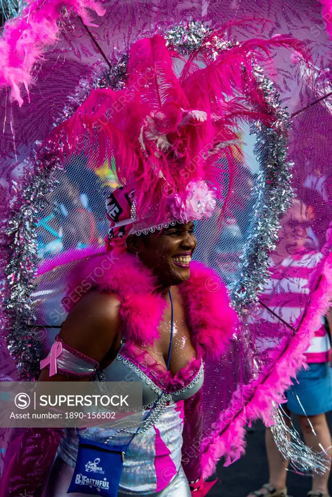 Carnival in Basseterre, St. Kitts, St. Kitts and Nevis, Leeward Islands, West Indies, Caribbean, Central America