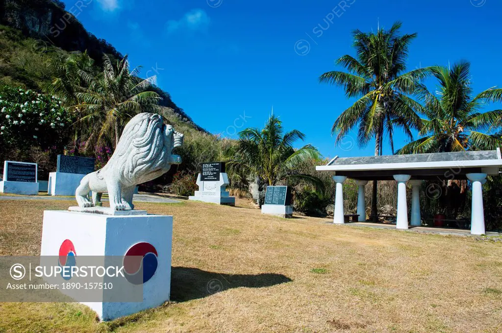 World War II memorial, Saipan, Northern Marianas, Central Pacific, Pacific