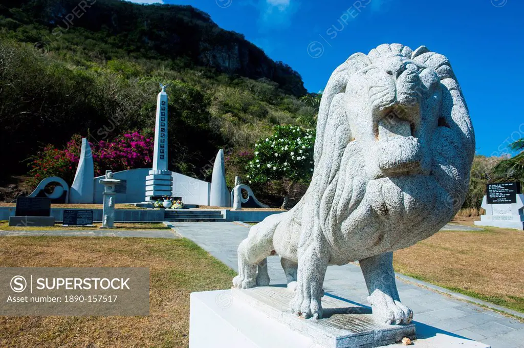World War II memorial, Saipan, Northern Marianas, Central Pacific, Pacific