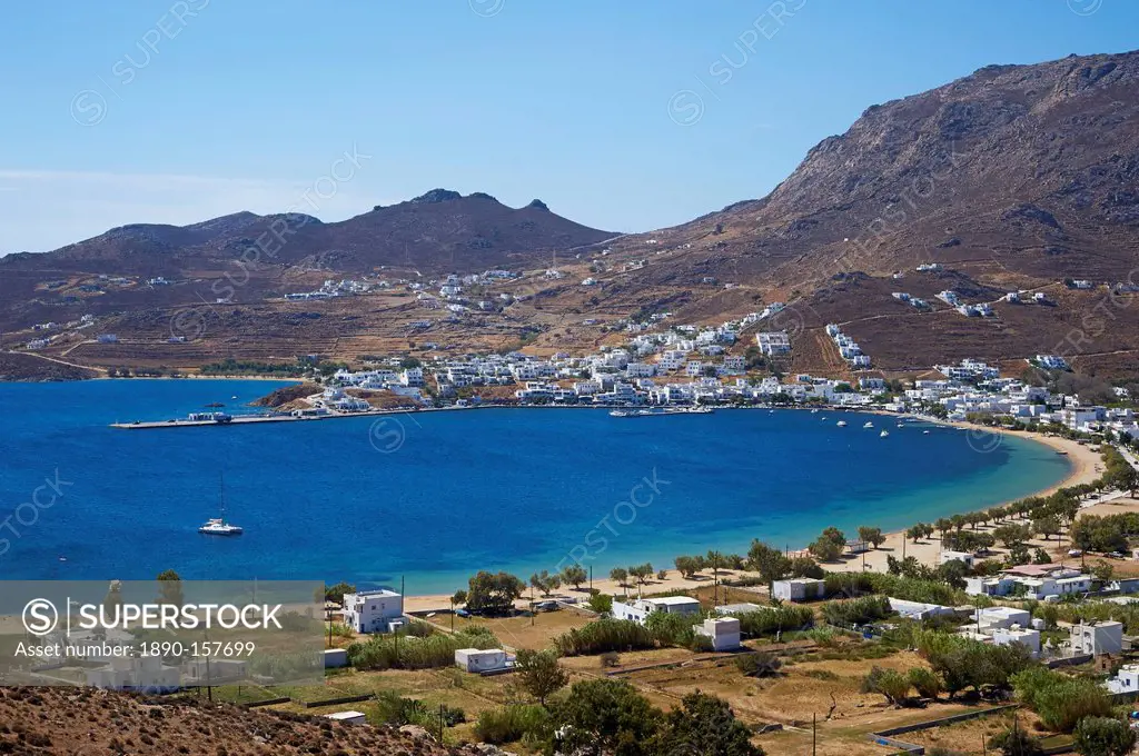Beach, Hora, Serifos Island, Cyclades, Greek Islands, Greece, Europe