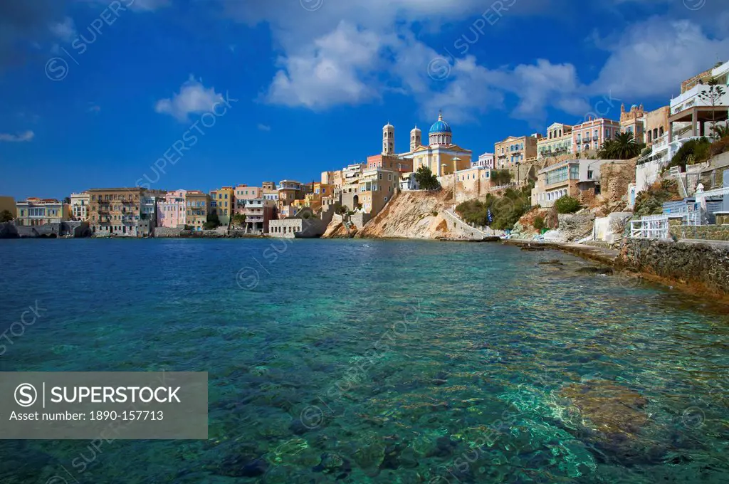 Ermoupoli (Khora), Syros Island, Cyclades, Greek Islands, Greece, Europe