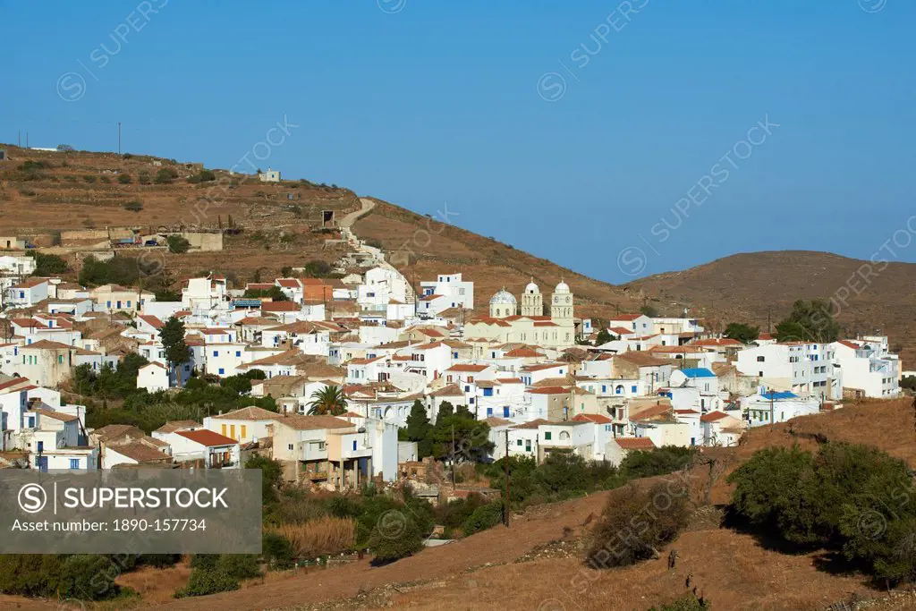Driopida, ancient village, Kythnos, Cyclades, Greek Islands, Greece, Europe