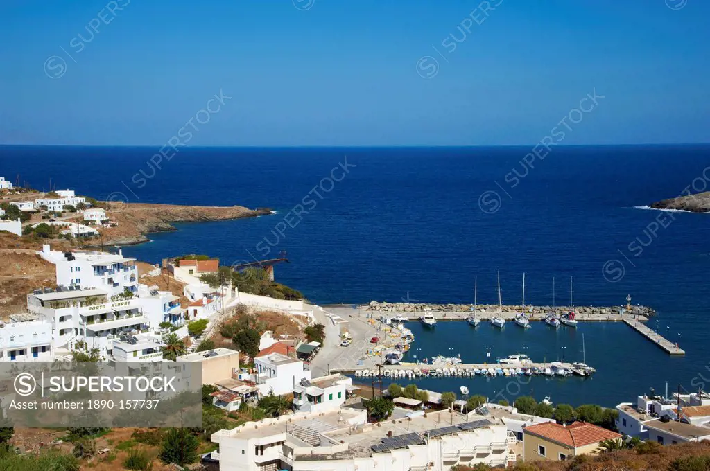 Loutra village, Kythnos, Cyclades, Greek Islands, Greece, Europe