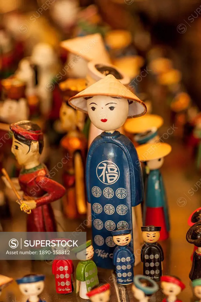 Wooden toys, Hanoi, Vietnam, Indochina, Southeast Asia, Asia