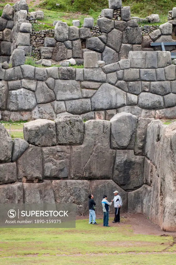 Sacsayhuaman, former capital of the Inca Empire, UNESCO World Heritage Site, Cuzco, Peru, South America