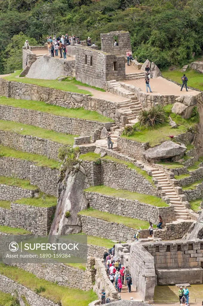 Machu Picchu, UNESCO World Heritage Site, Aguas Calientes, Peru, South America