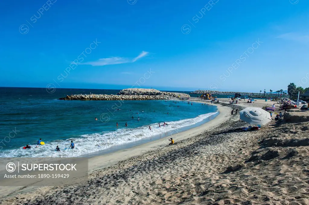 Beach in Puerto Los Cabos part of San Jose del Cabo, Baja California, Mexico, North America