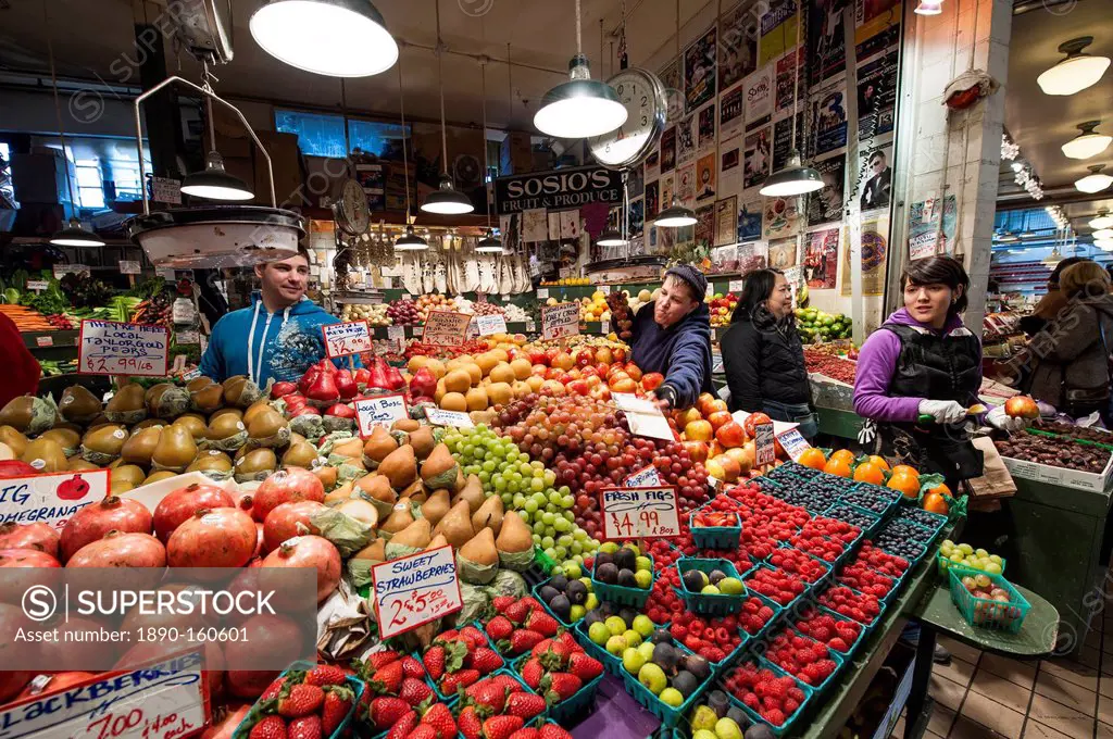 Pikes Place Market, Seattle, Washington State, United States of America, North America