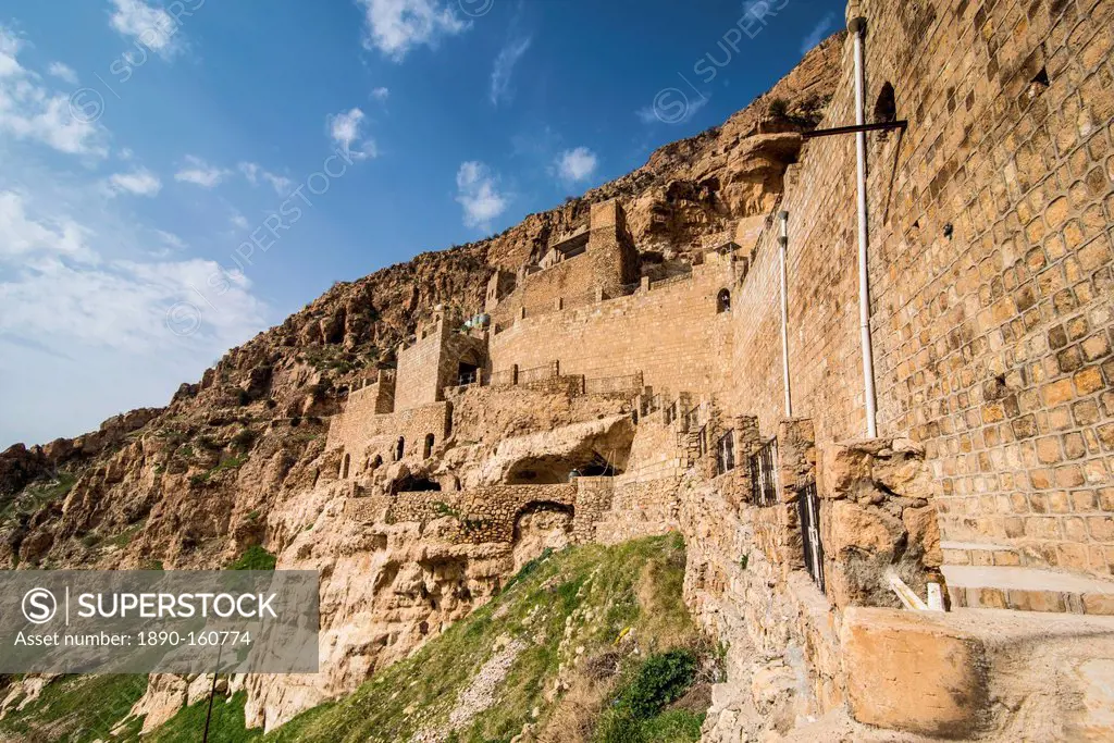 Rabban Hormzid Monastery (Sant Hormzid Monastery) in Al-Kosh, Iraq Kurdistan, Iraq, Middle East