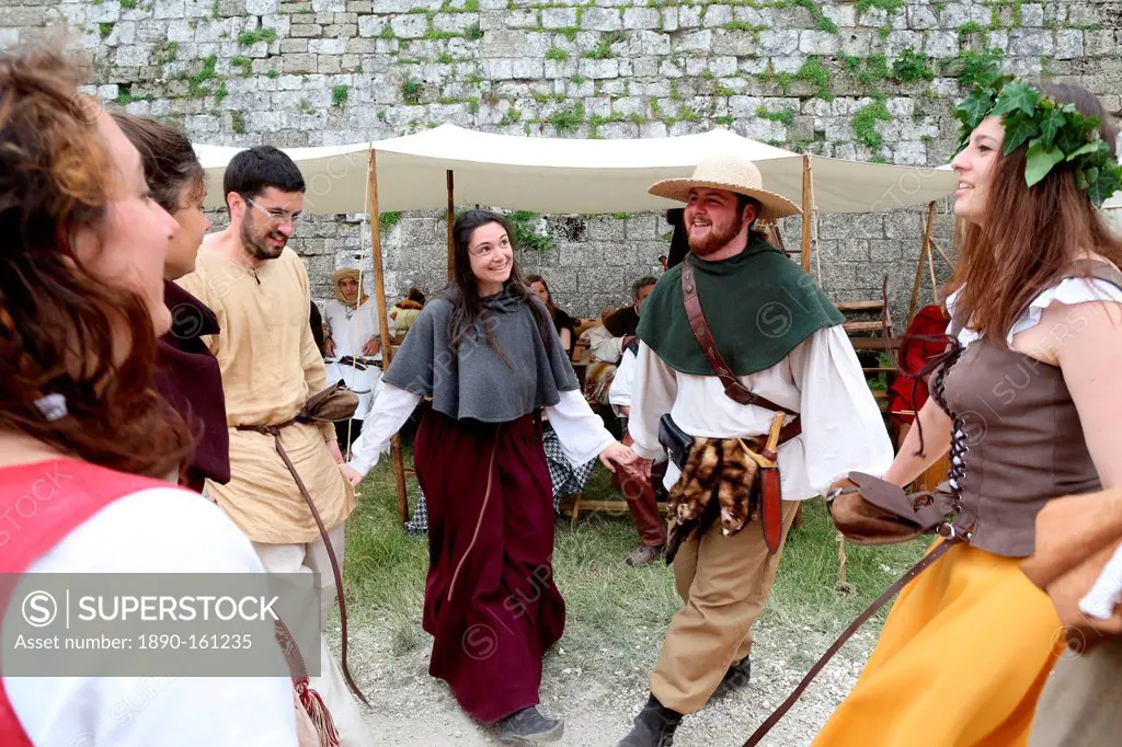 The medieval festival of Provins, UNESCO World Heritage Site, Seine-et-Marne, Ile-de-France, France, Europe