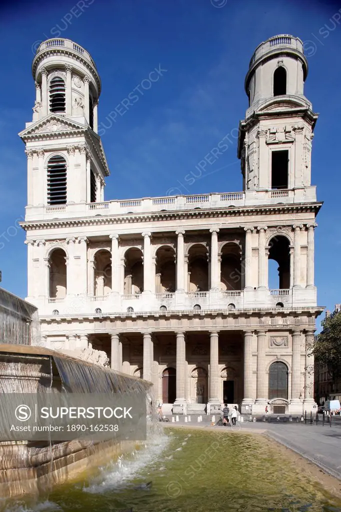 Saint-Sulpice church, Paris, France, Europe