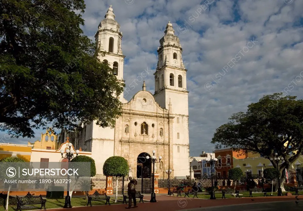 Catedral de Nuestra Senora de la Purisima Concepcion, Campeche, Mexico, North America