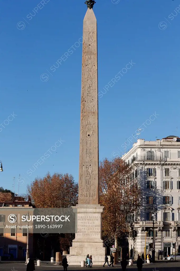 Tallest obelisk in Rome and the largest standing ancient Egyptian obelisk in the world, weighing over 230 tons dating from the reign of Tuthmosis III,...