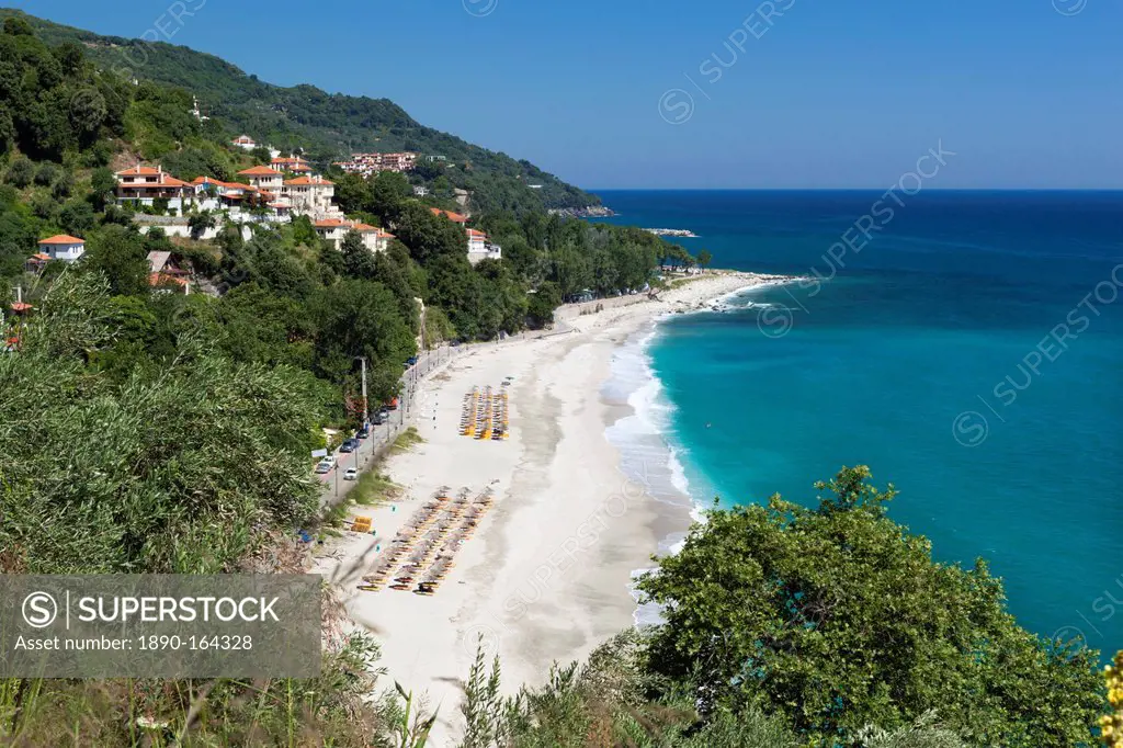 Papa Nero beach, Agios Ioannis, Pelion, Thessaly, Greece, Europe