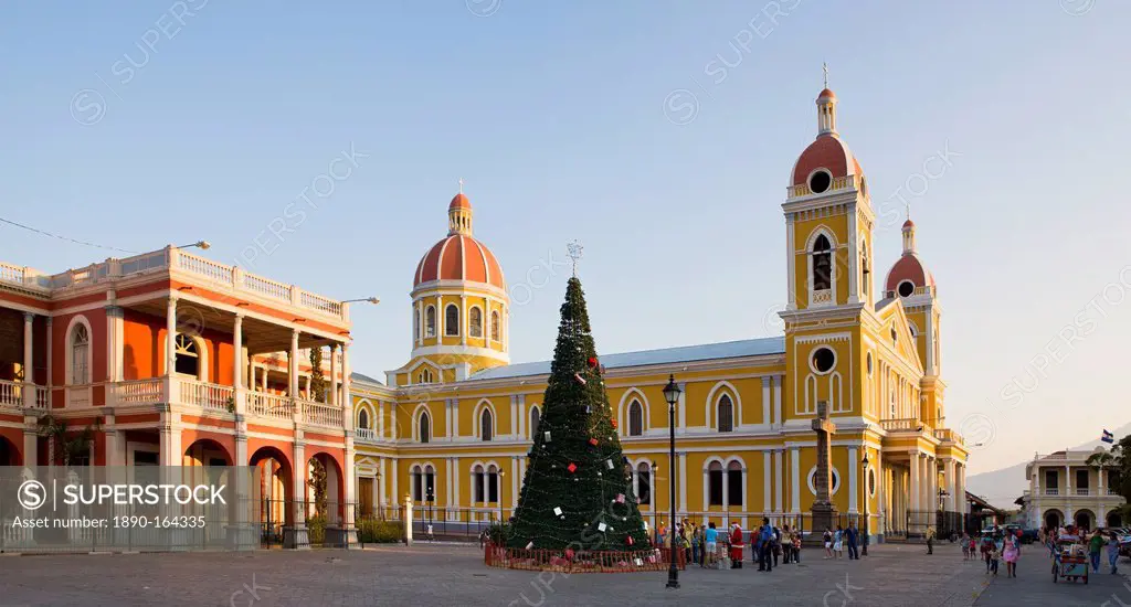 Granada cathedral, Granada, Nicaragua, Central America
