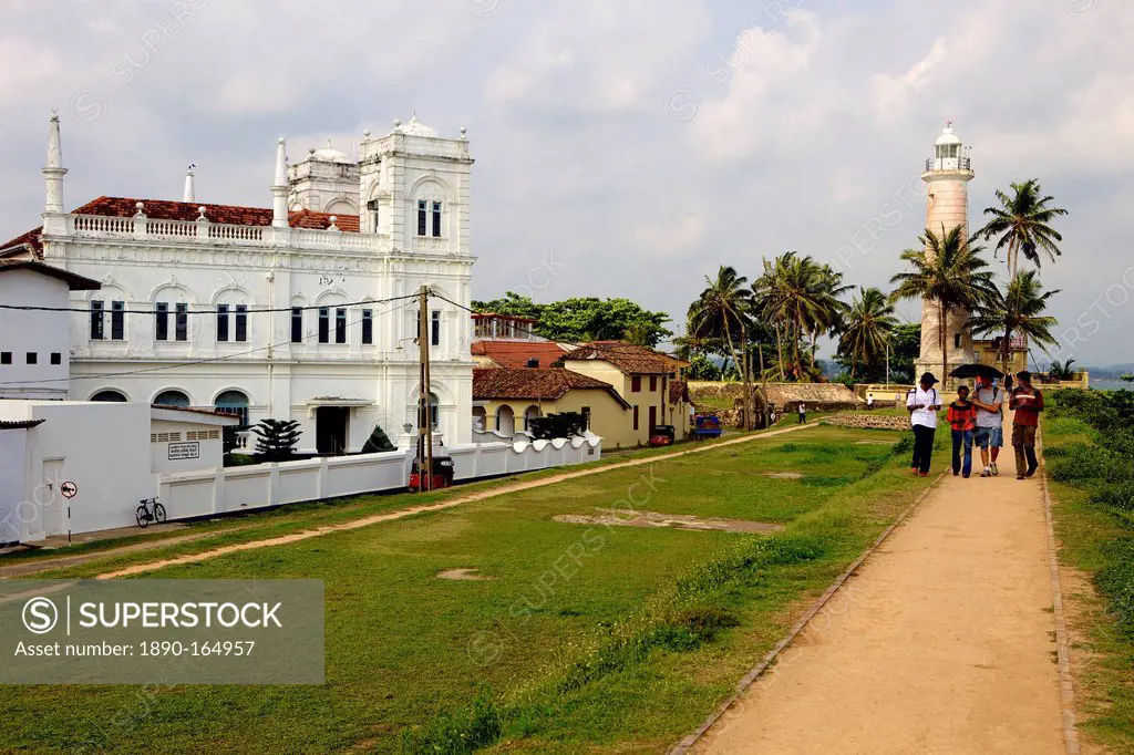 Historic Dutch Fort, UNESCO World Heritage Site, Galle, Southern Province, Sri Lanka, Indian Ocean, Asia