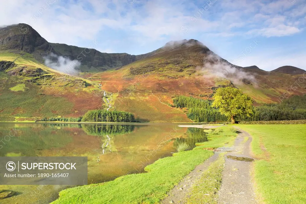 Buttermere Lake, Lake District National Park, Cumbria, England, United Kingdom, Europe