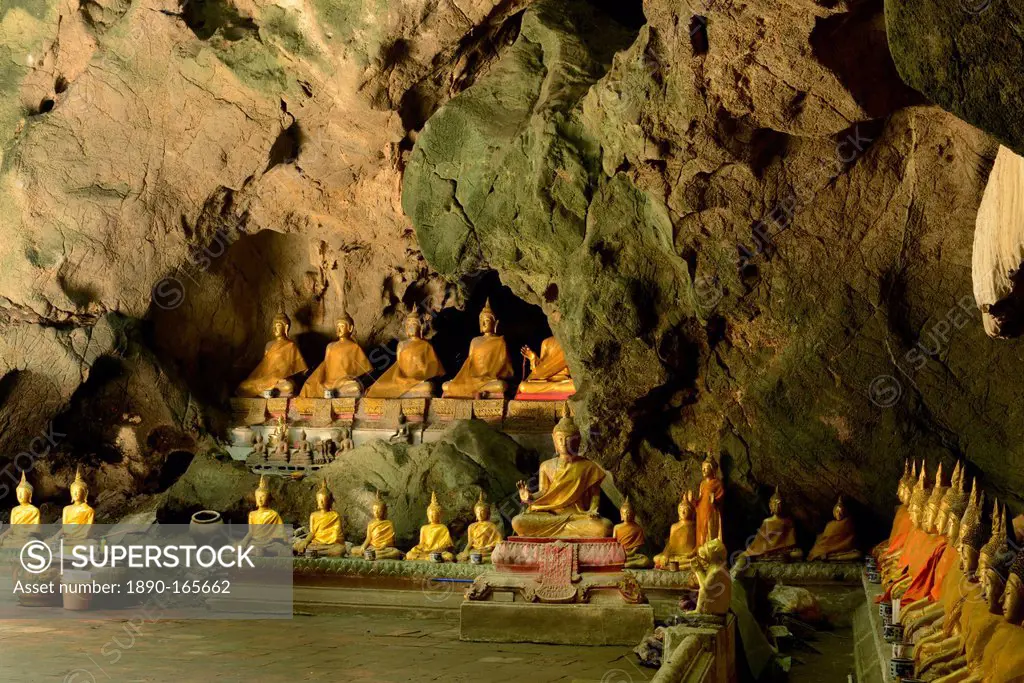 Kao Luang caves, Petchaburi, Thailand, Southeast Asia, Asia