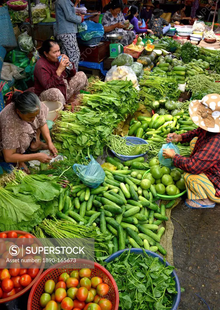 Market, Phan Thiet, Vietnam, Indochina, Southeast Asia, Asia