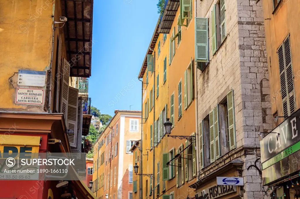 The Old Town, Nice, Alpes-Maritimes, Provence, Cote d'Azur, French Riviera, France, Europe
