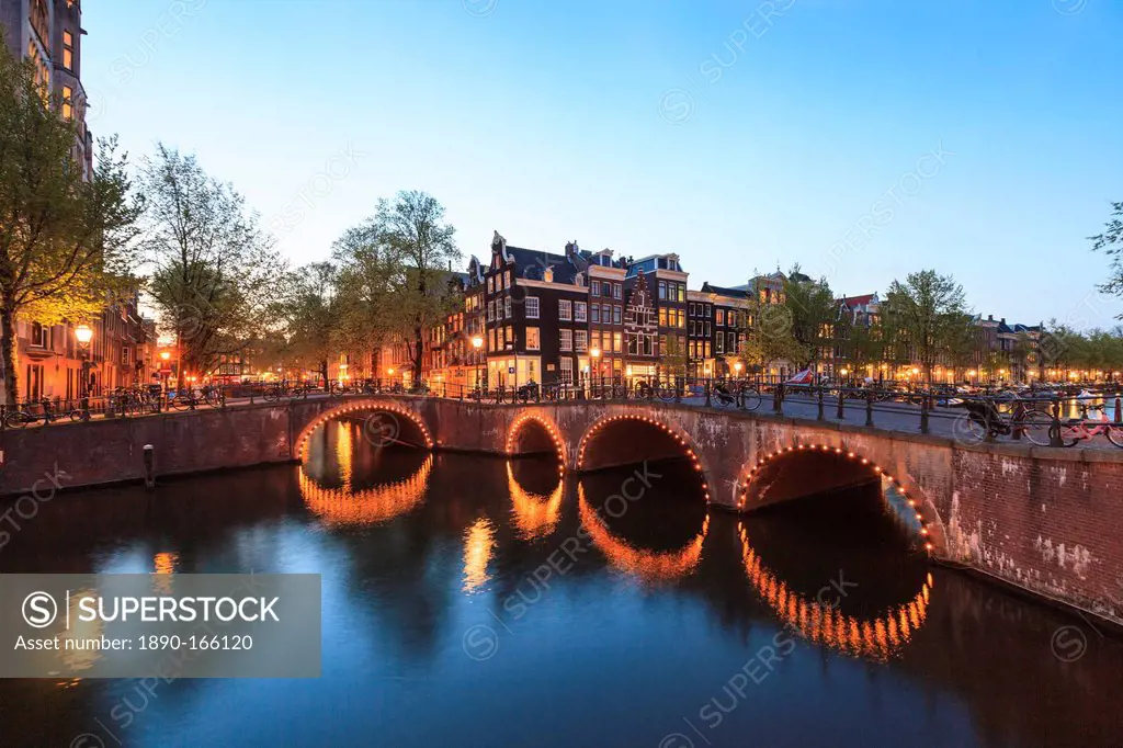 Keizersgracht Canal, Amsterdam, Netherlands, Europe
