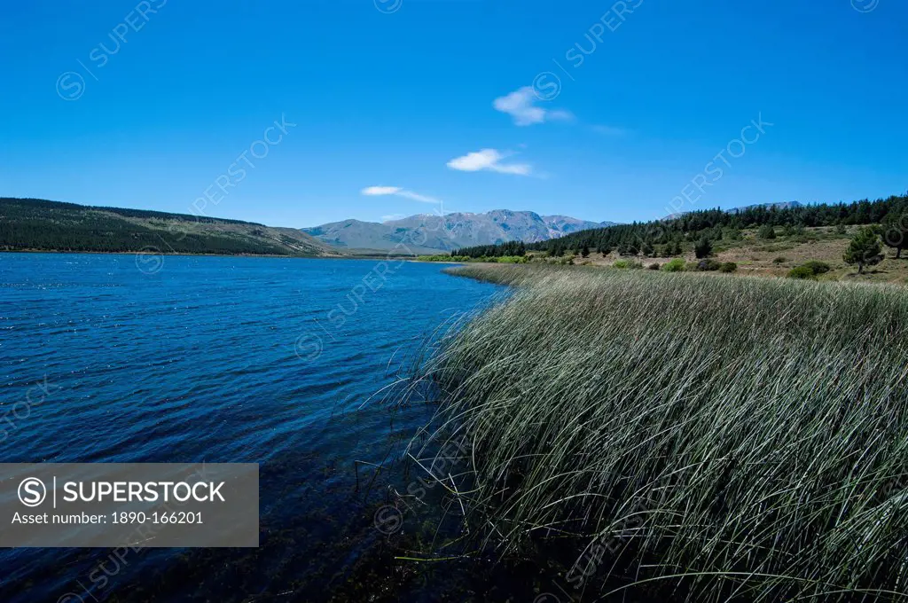 Lake above Esquel, Chubut, Patagonia, Argentina, South America