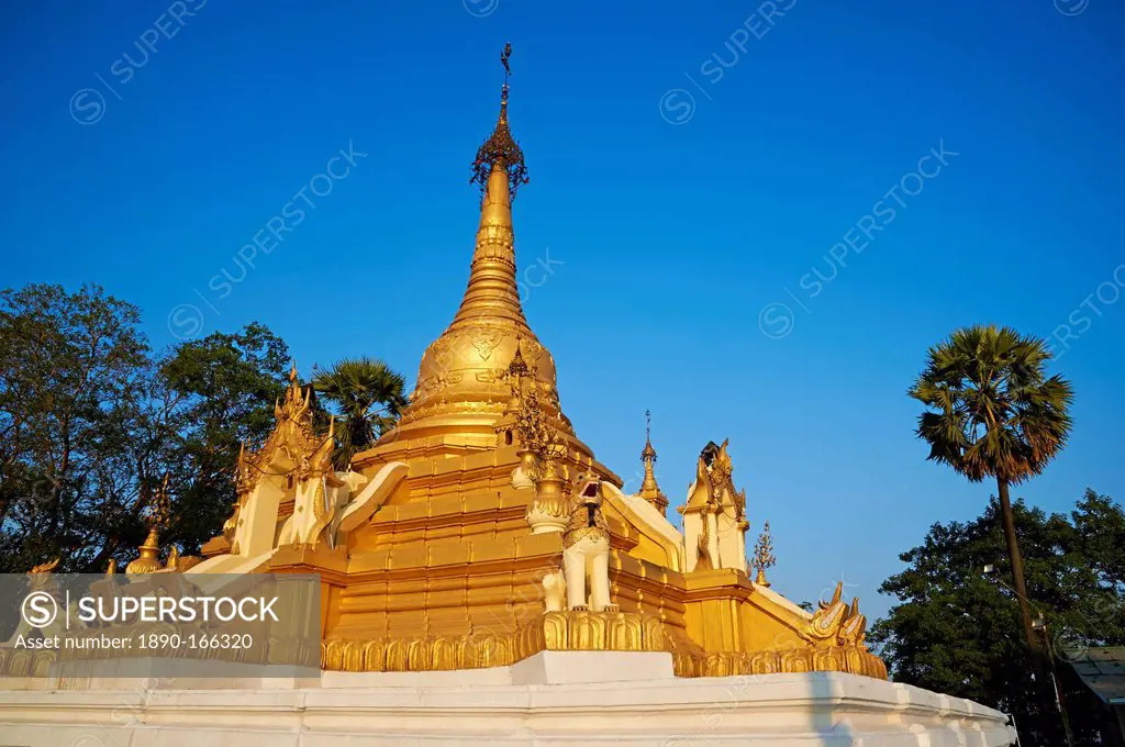 Paya, temple and monastery, Mawlamyine (Moulmein), Mon State, Myanmar (Burma), Asia
