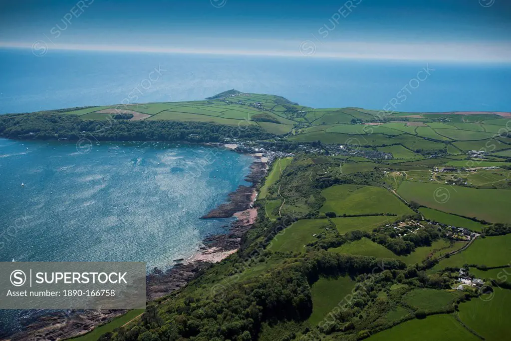 Cawsand Bay in Plymouth Sounds, Cornwall, England, United Kingdom, Europe