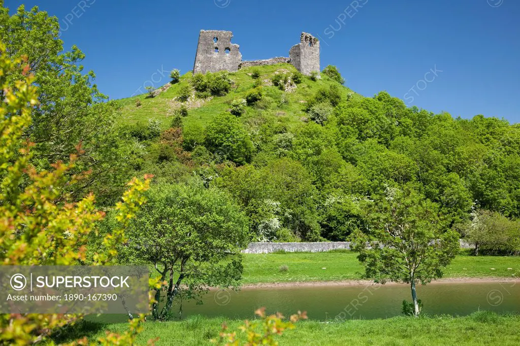 Dryslwyn Castle, Carmarthenshire, Wales, United Kingdom, Europe