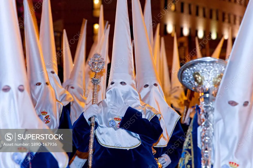 Semana Santa, (Holy Week) celebrations, Malaga, Andalucia, Spain