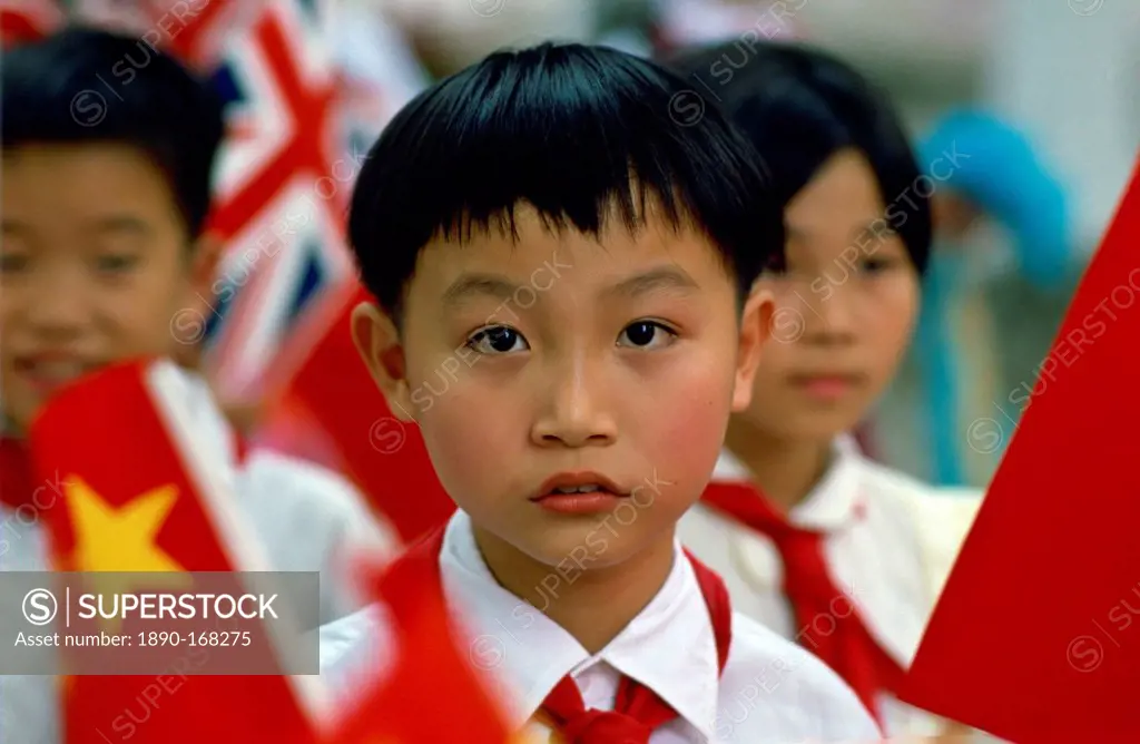 School children, Xian, China