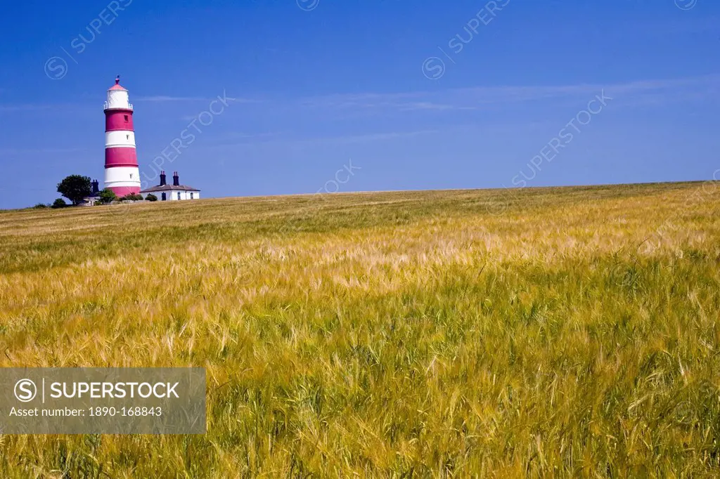 Lighthouse at Happisburgh, Norfolk coast, United Kingdom