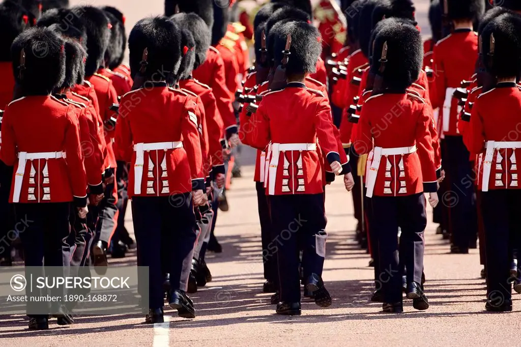 Foot Guards of the Household Division in Military Parade parade, London, UK