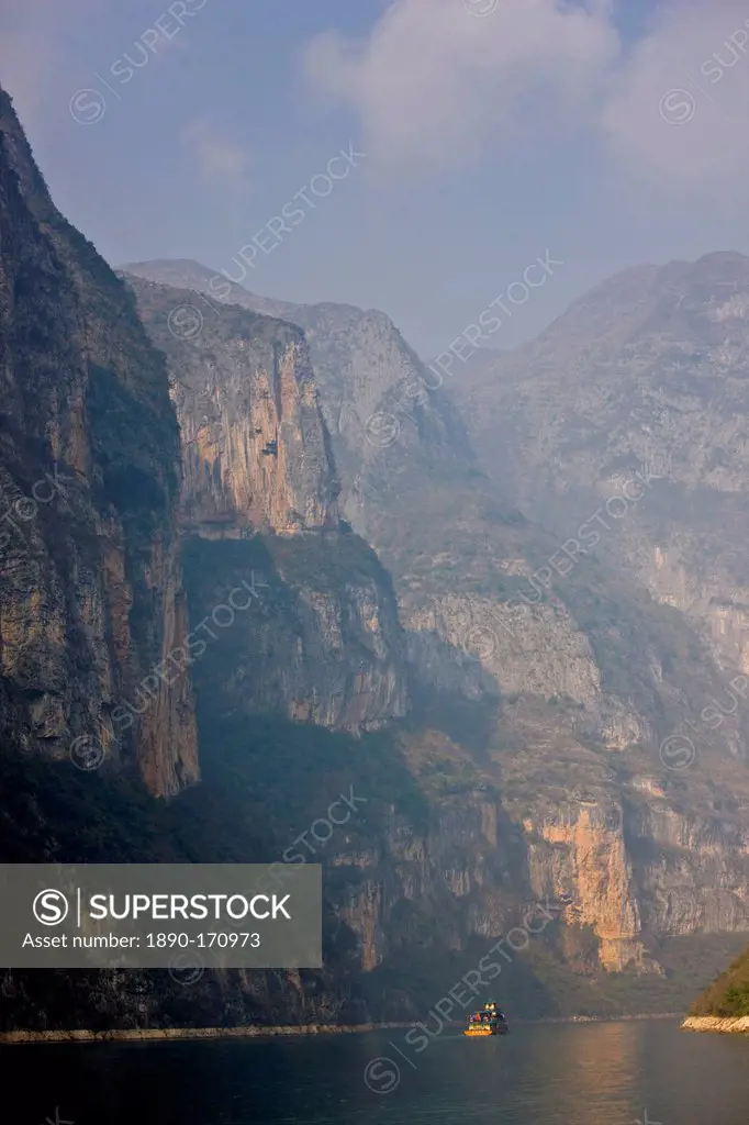 Qutang Gorge, part of the Three Gorges on the Yangtze River, China