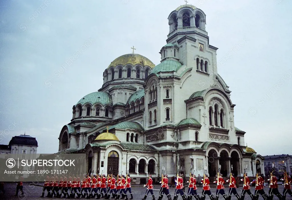 Alexander Nevsky Cathedral in Sofia, Bulgaria, Eastern Europe