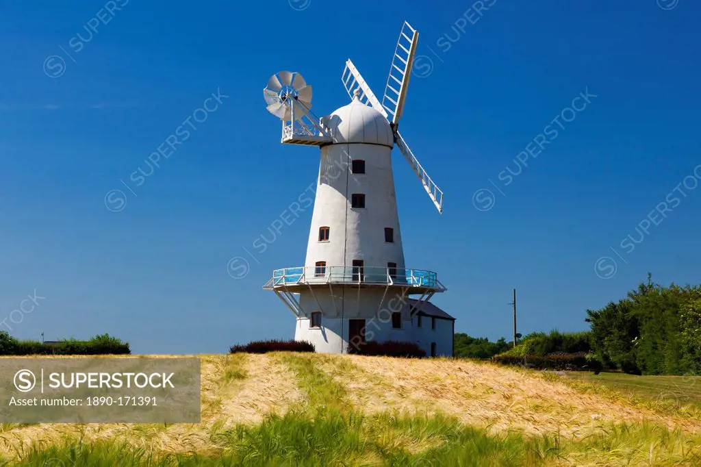 Llancayo Windmill, near Usk, Monmouthshire, Wales, United Kingdom, Europe