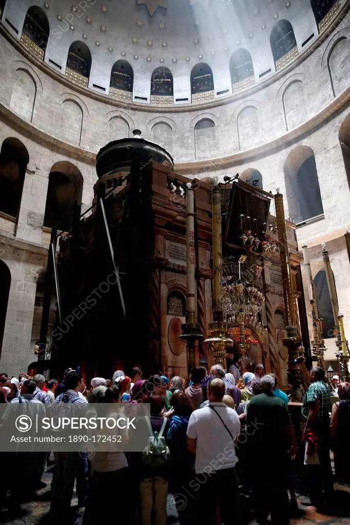 Anastasis, Holy Sepulchre Church, Jerusalem, Israel, Middle East