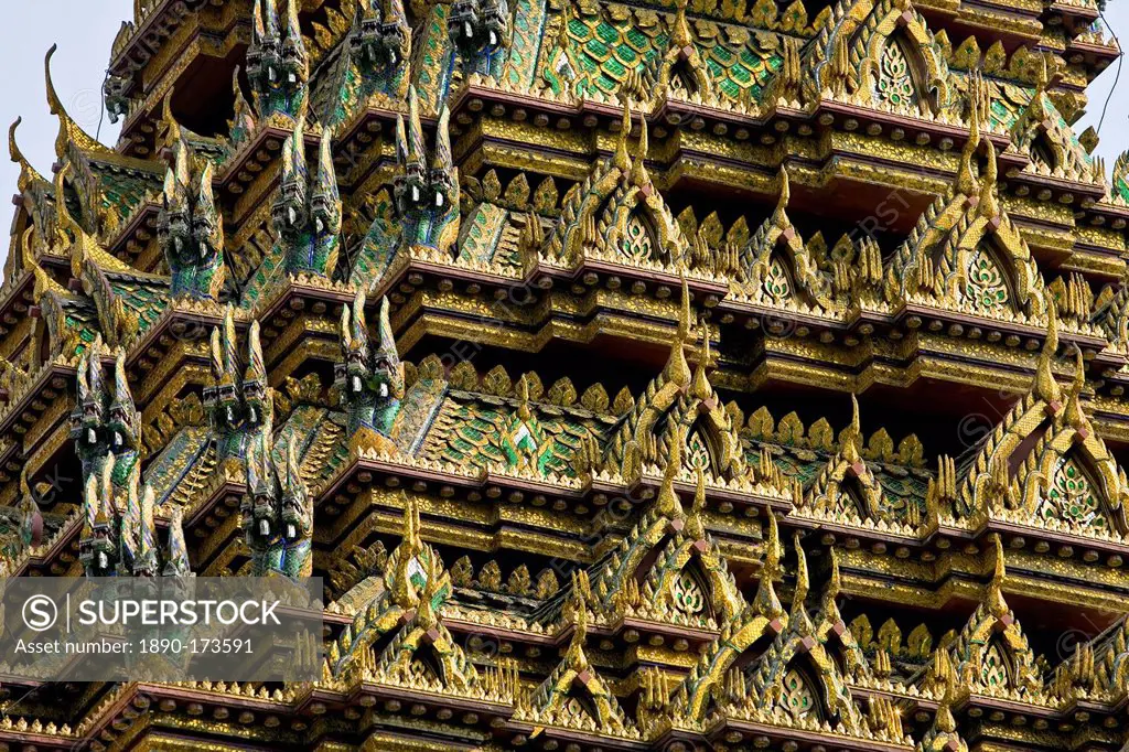 The Grand Palace and Temple complex, Bangkok, Thailand