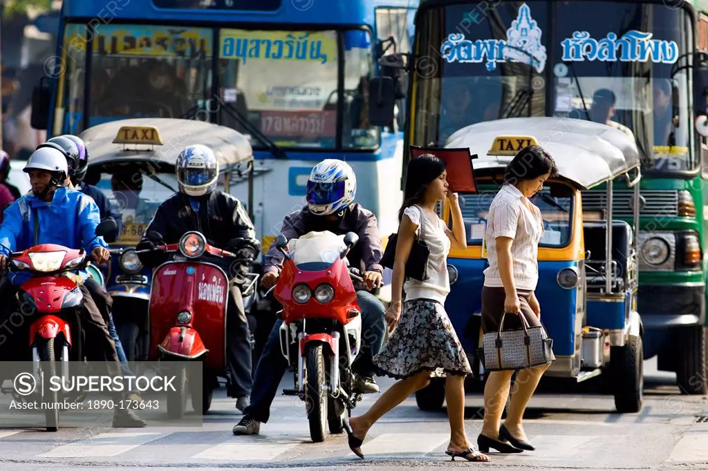 Commuters, Bangkok, Thailand