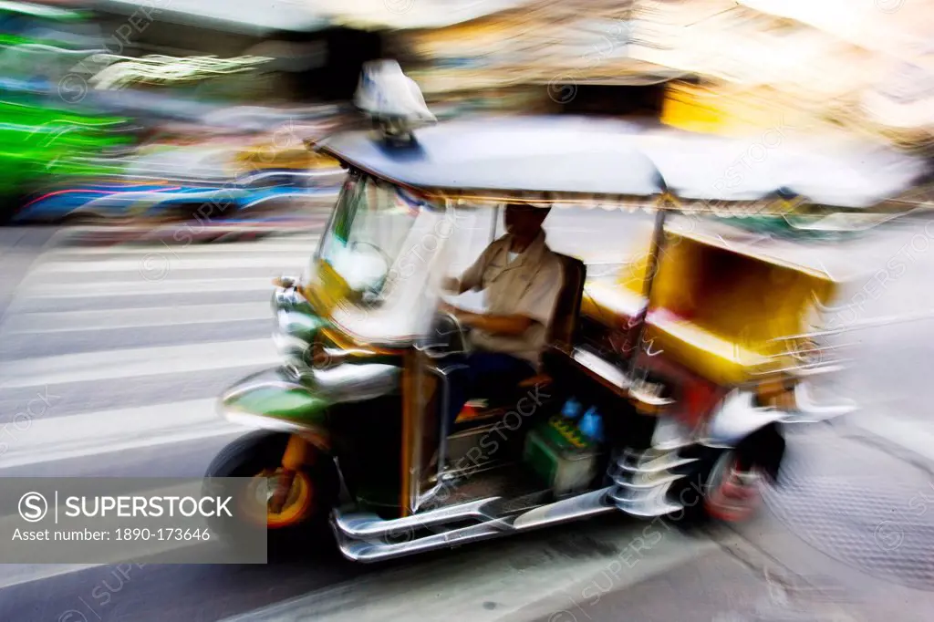 Tuk tuk taxiTaxi, Bangkok, Thailand