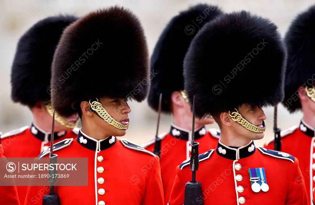 Guardsmen in London, United Kingdom.