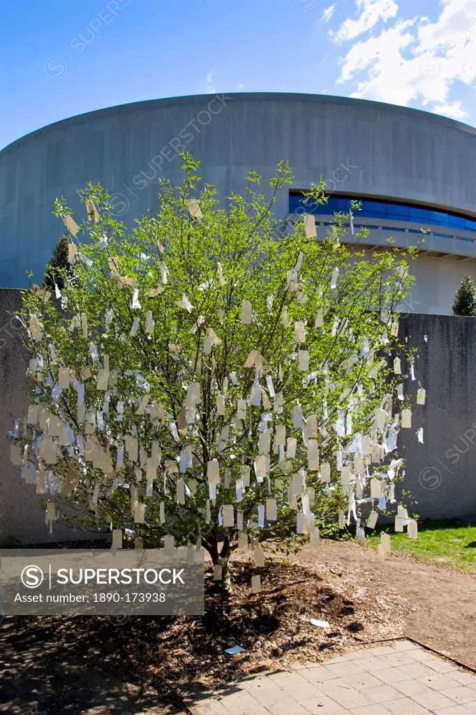 Wish Tree for Washington D.C' by Yoko Ono at The Hirshhorn Museum and Sculpture Garden, USA