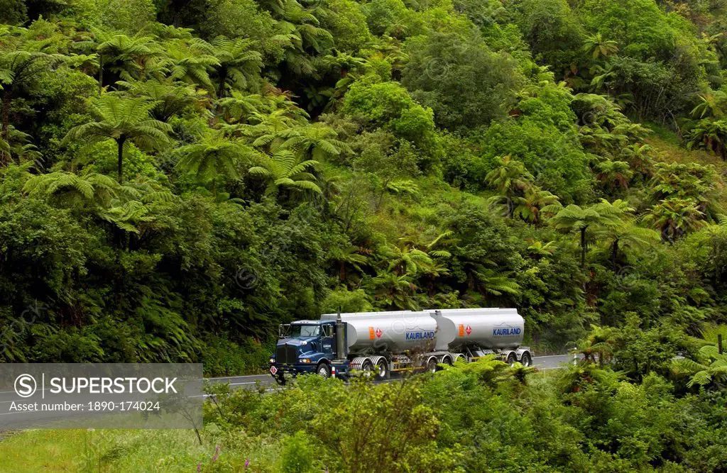 Tanker truck, New Zealand