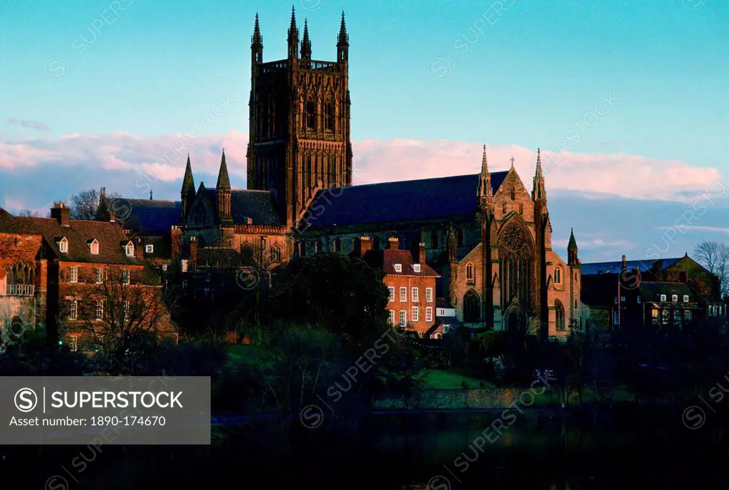 Worcester Cathedral, Worcestershire, England