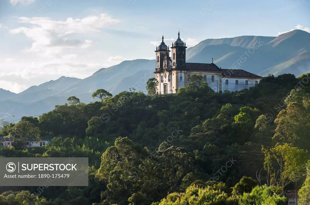 Nossa Senhora do Carmo church, Ouro Preto, UNESCO World Heritage Site, MInas Gerais, Brazil, South America